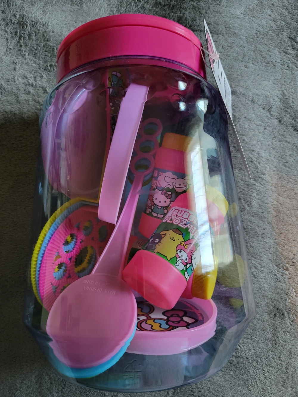 Sanrio Hello Kitty Bubble Set Jar